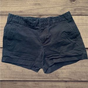 Gap black shorts; size 8